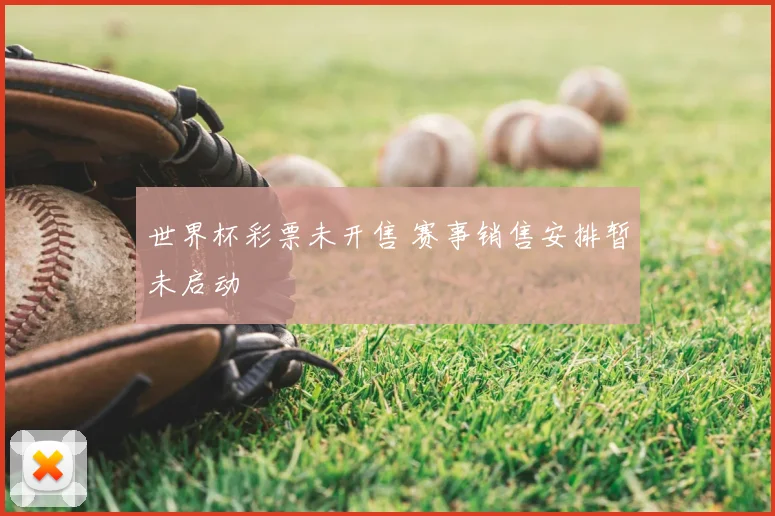 世界杯彩票未开售 赛事销售安排暂未启动