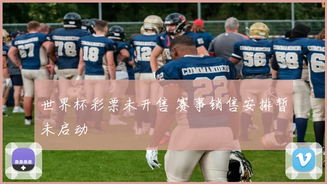 世界杯彩票未开售 赛事销售安排暂未启动